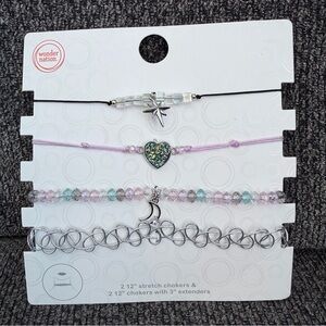 Wonder Nation 4 piece choker set